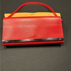 LOUIS VUITTON Sevigne Clutch Shoulder Bag